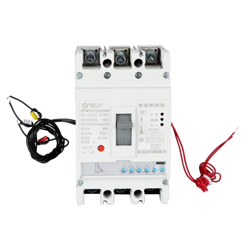 MT-M1 digital elektronisk MCCB, 100-800A, 3/4P, 50kA, mikroprosessorkontrollert effektbryter